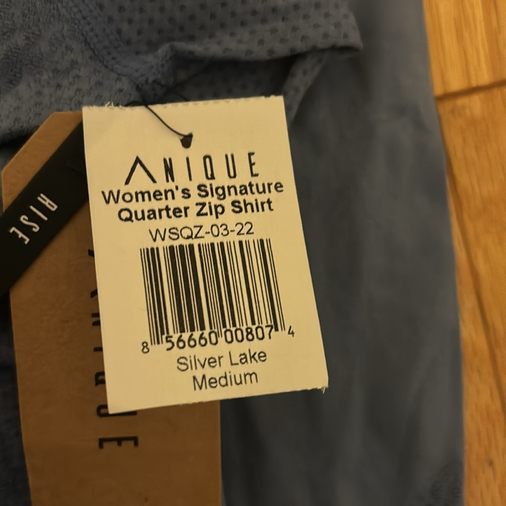 Sun Shirt women’s quarter zip shirt - Picture 3 of 3